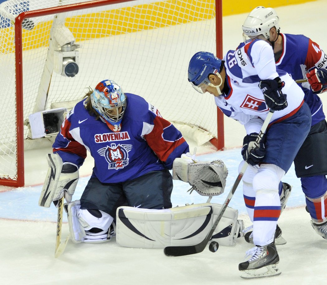 Zleva Robert Kristan (SLO), Branko Radivojevič (SVK) a Andrej Tavzelj (SLO)