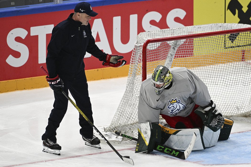 Česká hokejová reprezentace se připravuje na začátek šampionátu