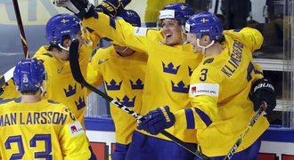 Švédsko – Bělorusko 5:0. Obhájci zlata vstoupili do MS výhrou
