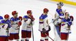 Ruští hokejisté po semifinálové porážce s Kanadou