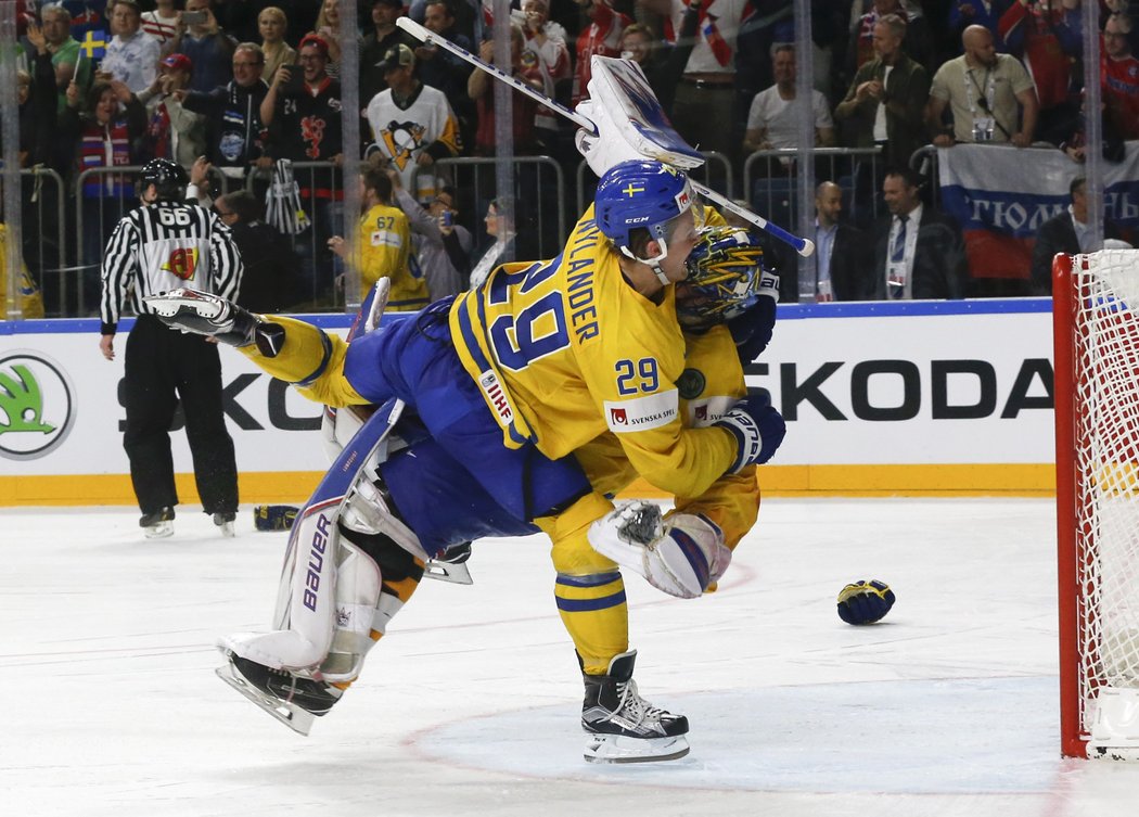 Mladý William Nylander radostí sestřelil Henrika Lundqvista