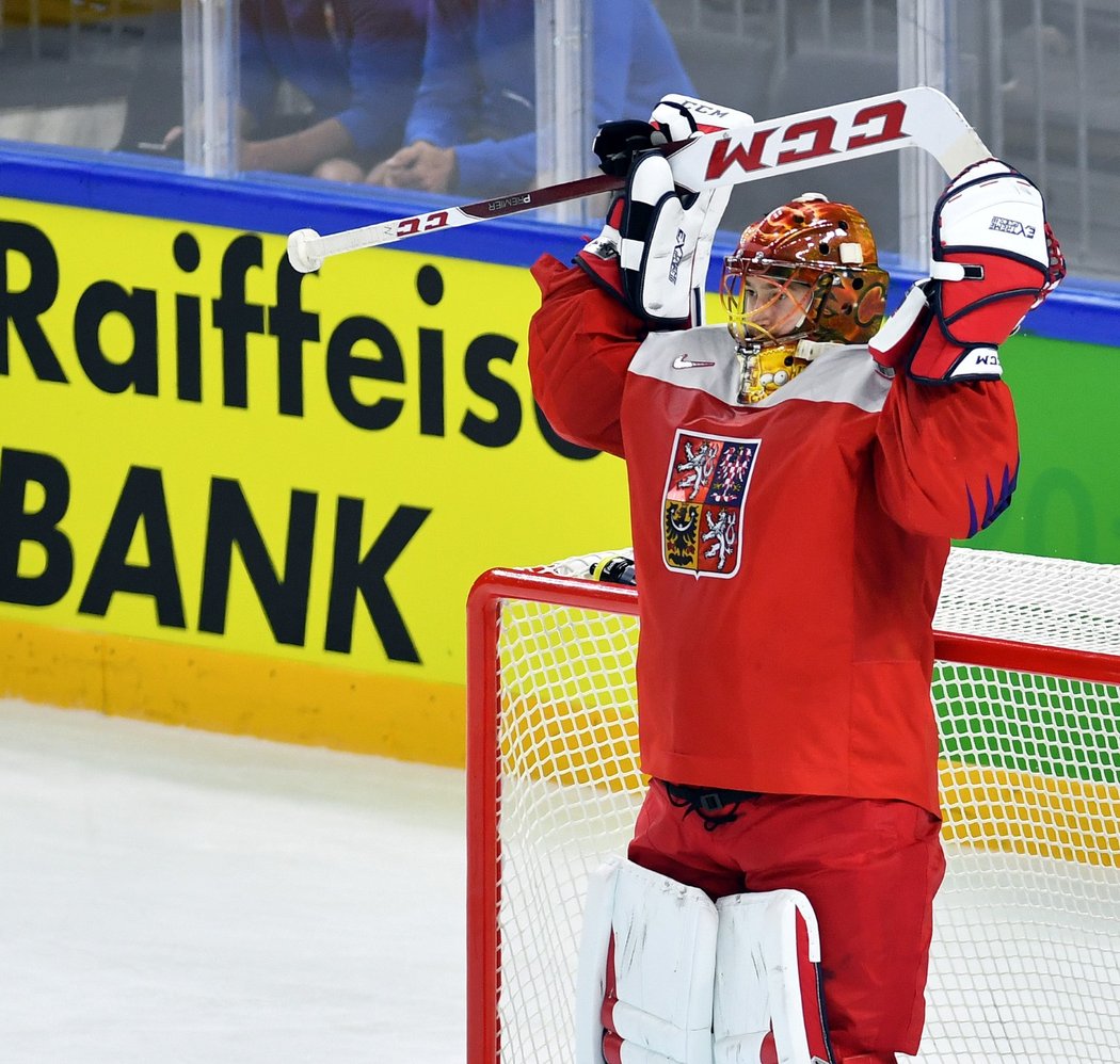 Český brankář David Rittich vynuloval Francouze, ale stačilo mu jen deset zákroků