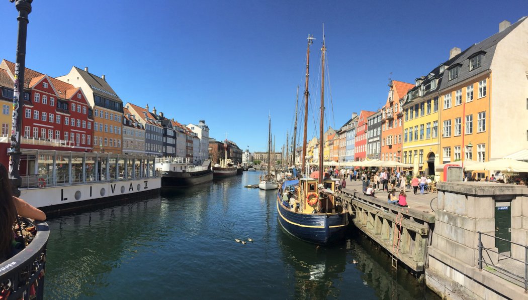 Vodní kanál Nyhavn ležící v centru města je zřejmě nejvýraznější památkou Kodaně