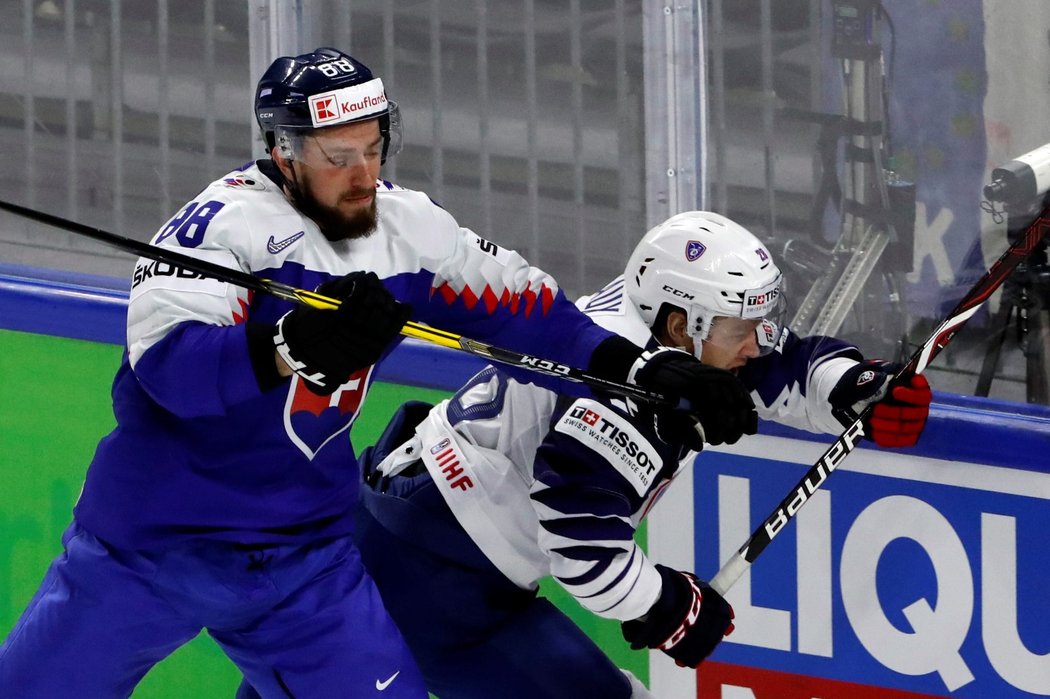 Utkání Slovenska s Francií už bylo soubojem o naději na čtvrtfinále