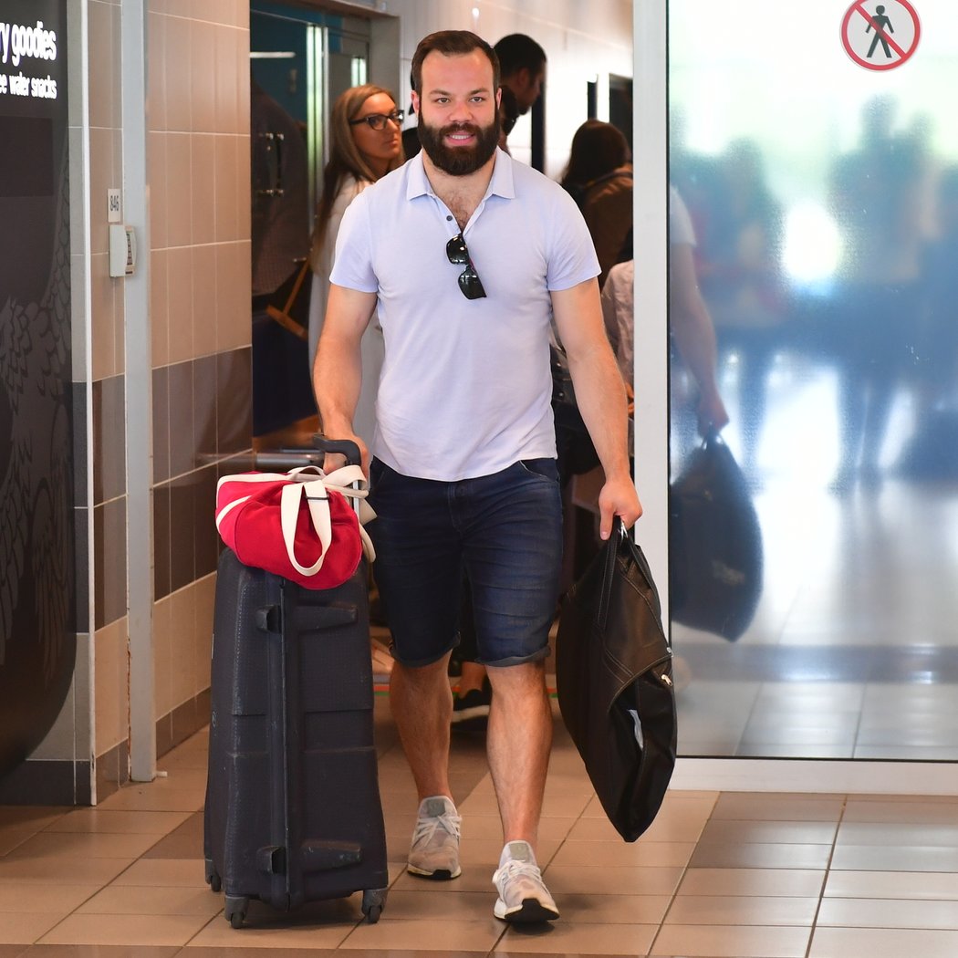 Radko Gudas přiletěl s úsměvem