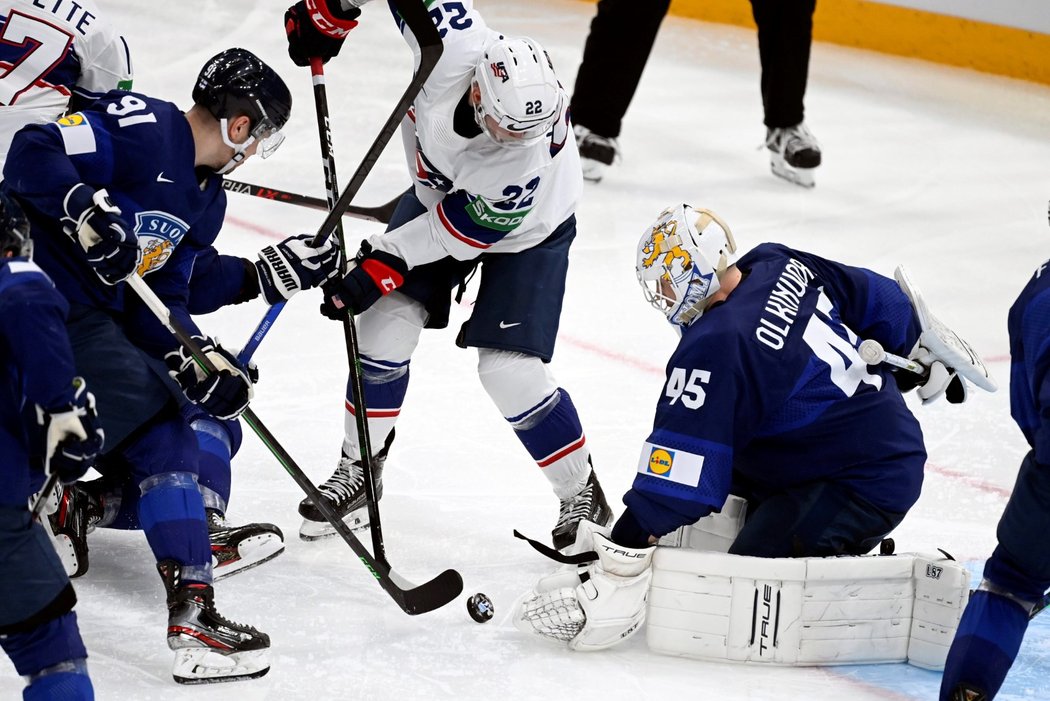 Finsko porazilo USA 4:1
