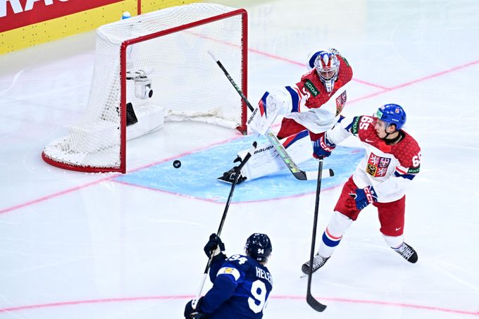 ONLINE: Česko - Finsko 0:3. Helenius využívá šanci dva na jednoho a zvyšuje vedení ONLINE: Česko - Finsko 0:3. Helenius využívá šanci dva na jednoho a zvyšuje vedení