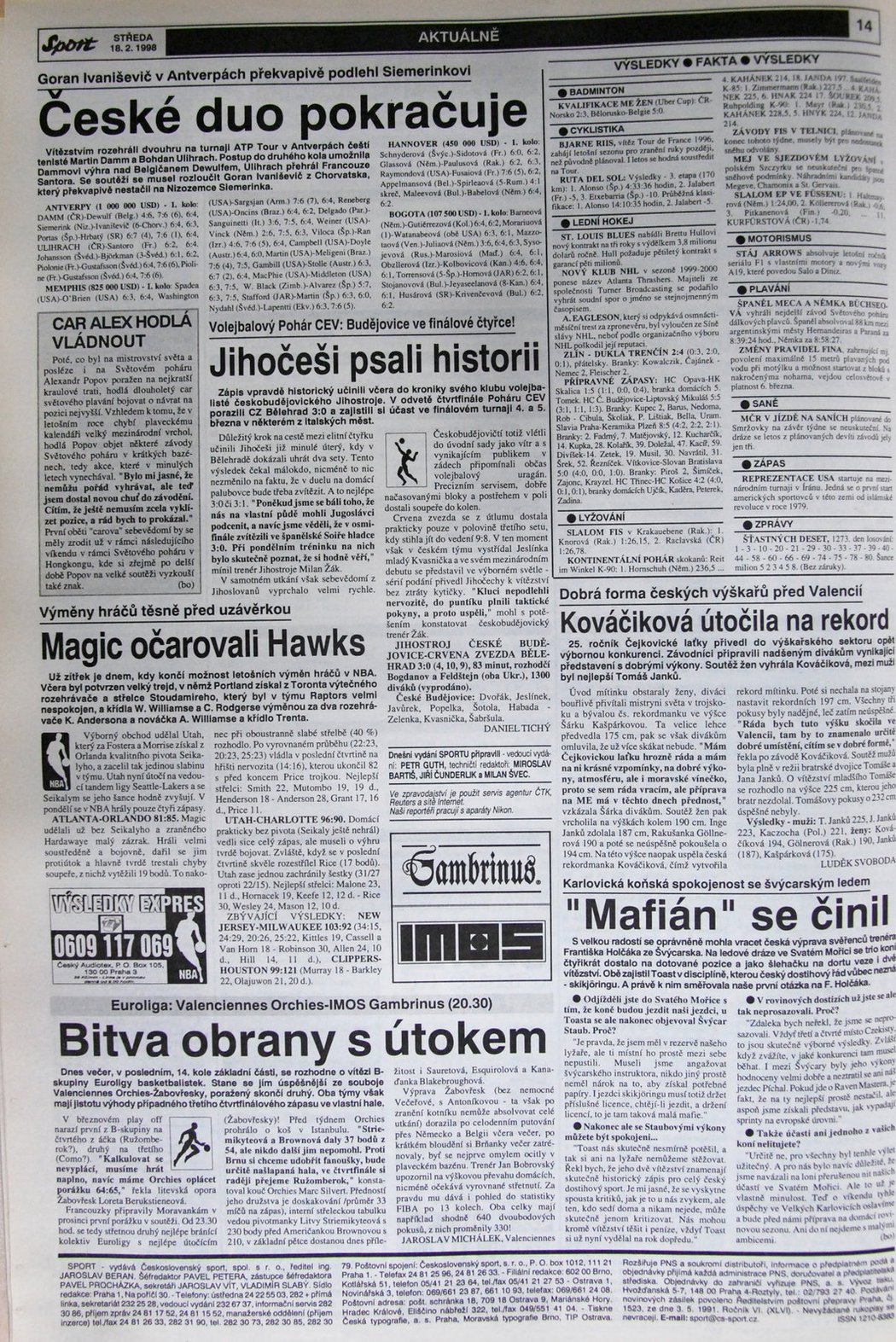 18. 2. 1998 - Strana 14