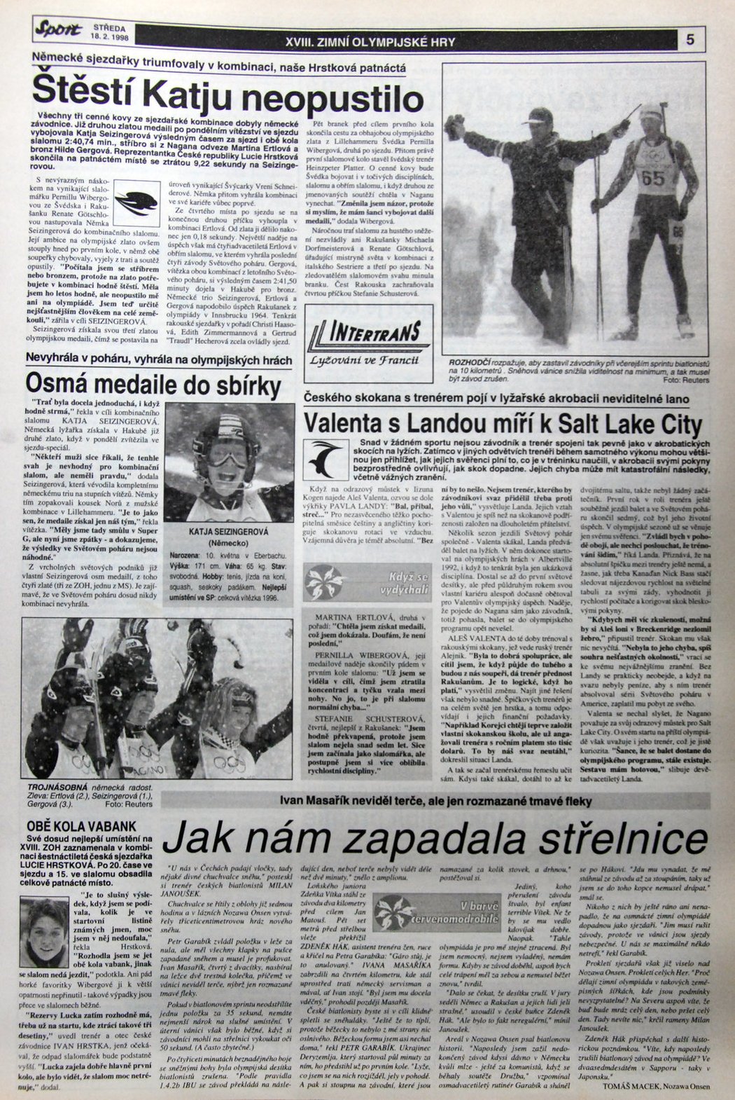 18. 2. 1998 - Strana 5