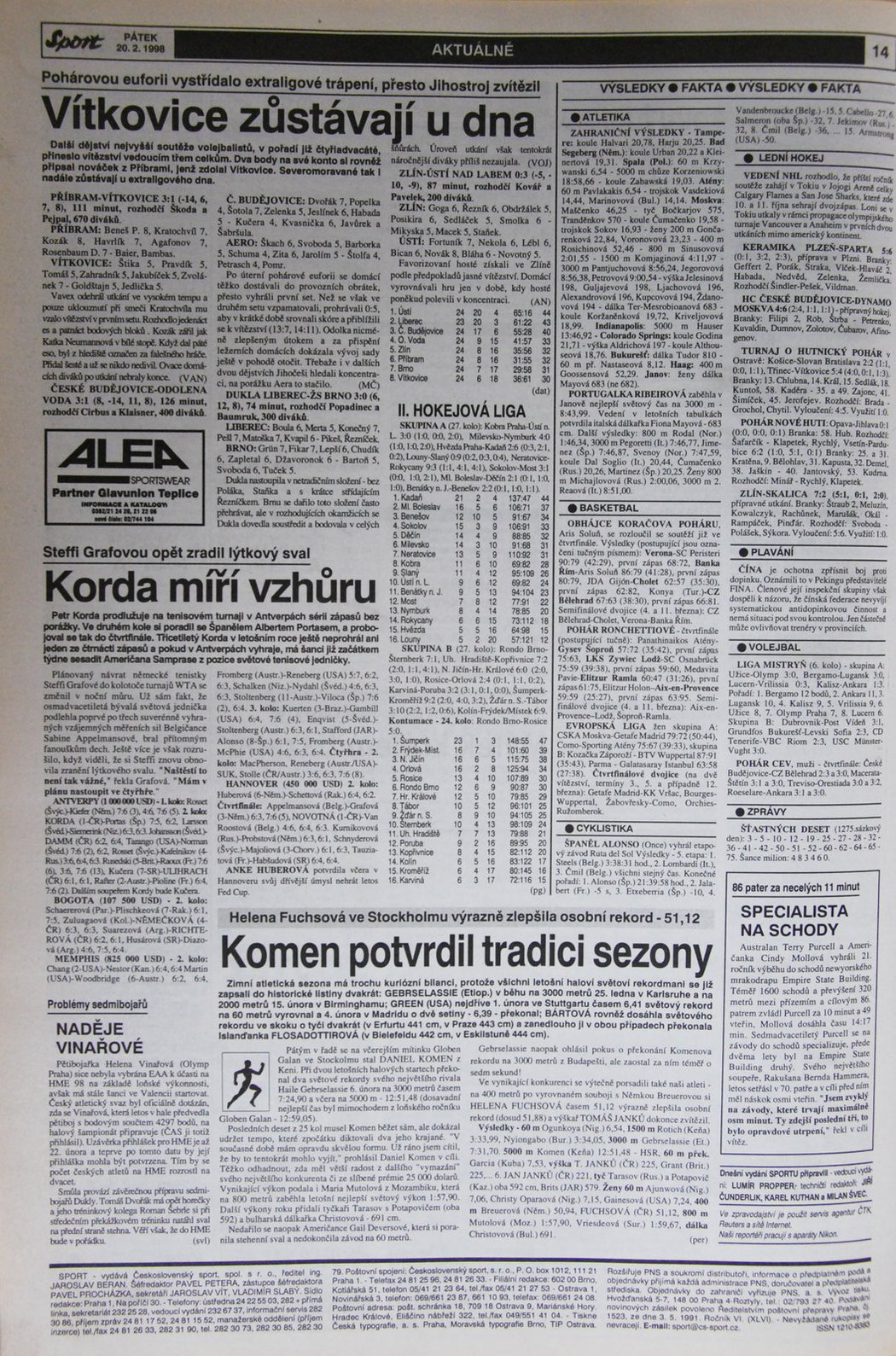 20. 2. 1998 - Strana 14