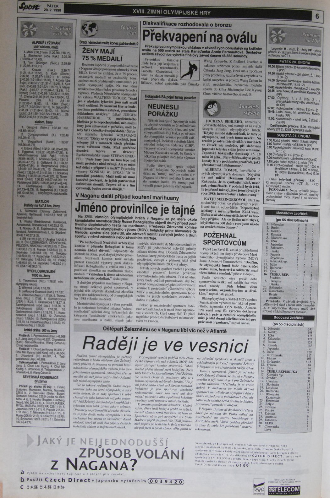 20. 2. 1998 - Strana 6