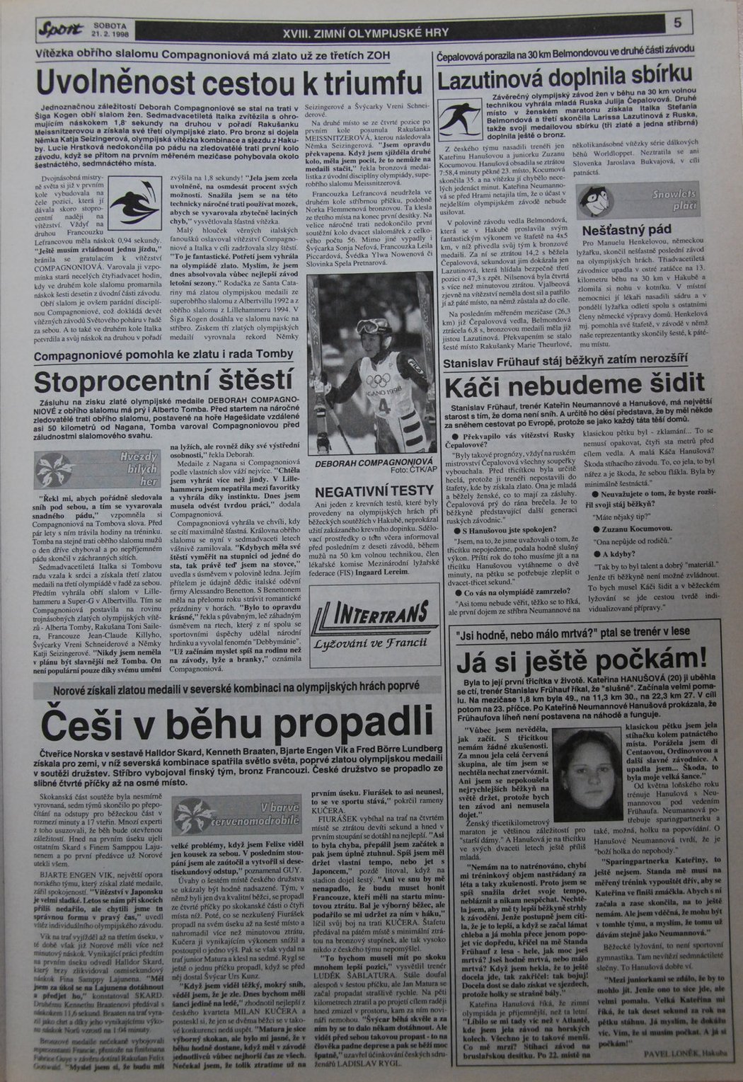 21. 2. 1998 - Strana 5