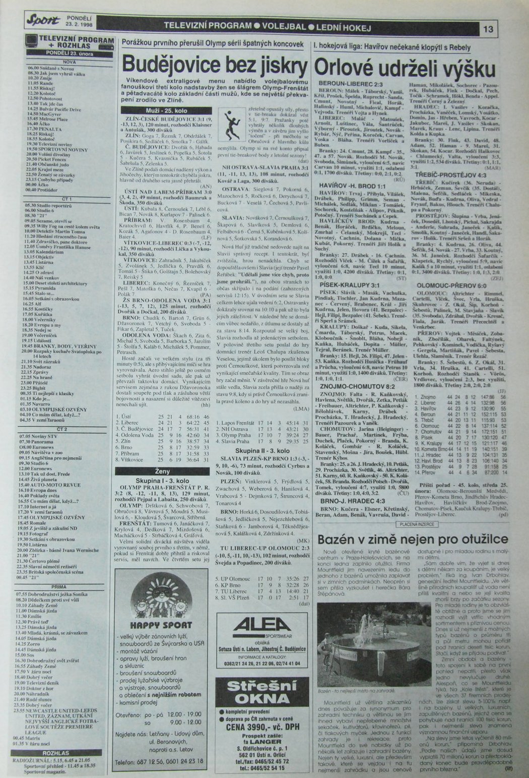 23. 2. 1998 - Strana 13