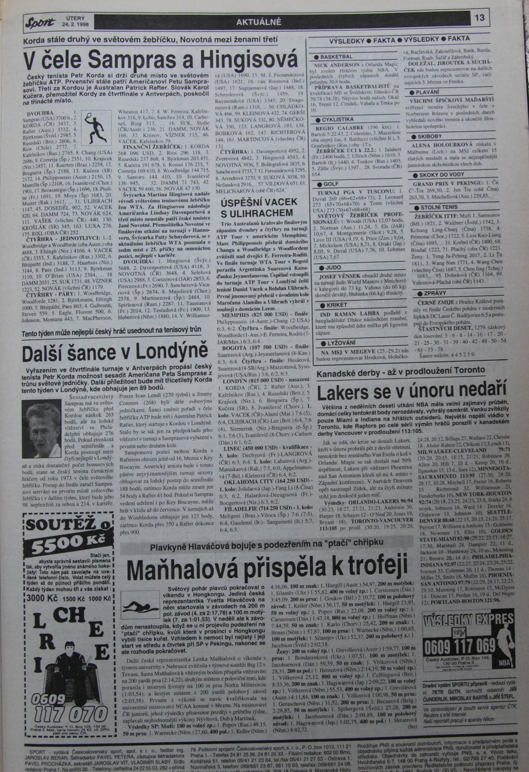 24. 2. 1998 - Strana 13