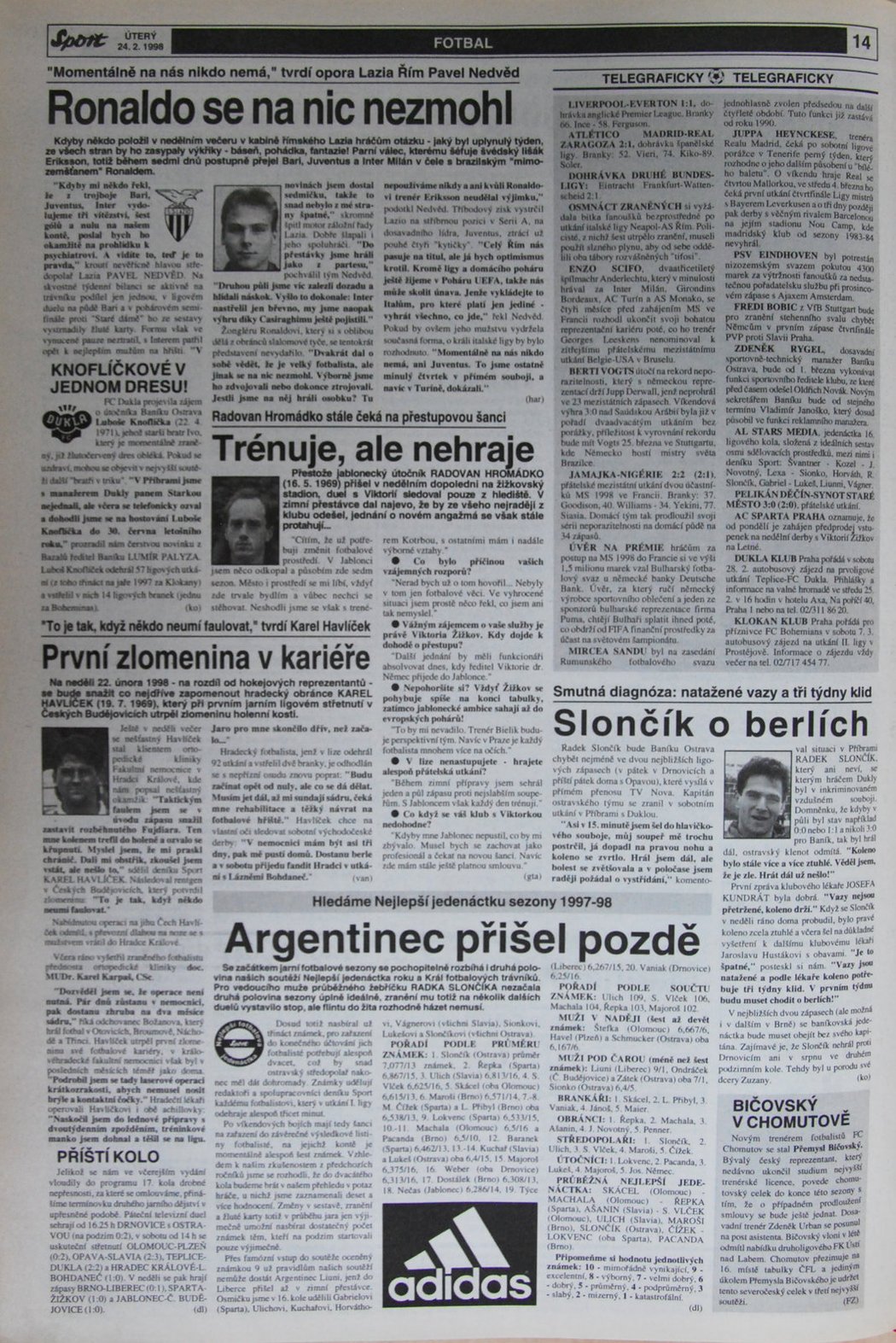 24. 2. 1998 - Strana 14
