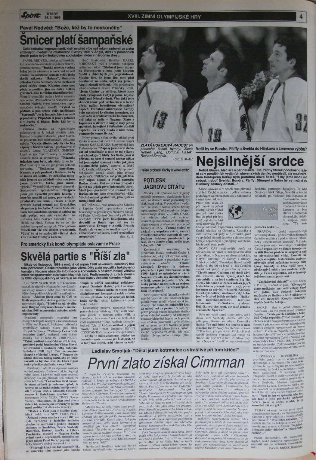 24. 2. 1998 - Strana 4