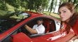 Petr Nedvěd za volantem silného Ferrari