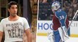 Fanoušci Colorada velebí Pavla "Frankieho" Francouze po vychytání druhé nuly v NHL. Na sítích hojně použili obrázek s Rosem ze sitcomu Přátelé