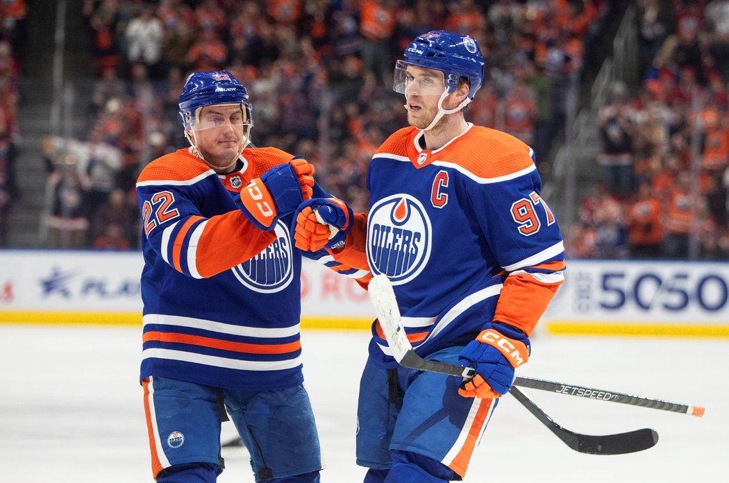 Kapitán Edmontonu Connor McDavid má náběh na překonání hranice 150 bodů za sezonu