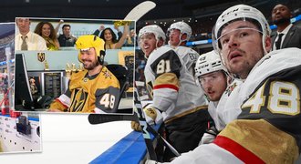 Hertl poprvé za Vegas: bavil a válel na buly. Po zranění dřel přes 20 minut