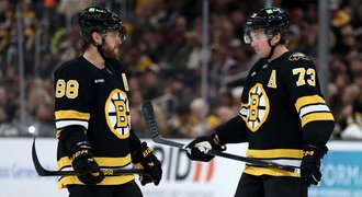 NHL ONLINE: Pastrňák se Zachou hostí Carolinu. Colorado s Nečasem proti San Jose