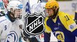 Dva Adamové - Jiříček (vlevo) a Jecho - budou mít slušnou šanci na příštím draftu NHL