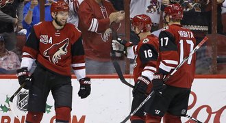 Hanzal, Mrázek, Voráček a Pastrňák hvězdami, Kaše má první gól v NHL