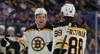 Pastrňák řídil výhru Bostonu, zapsal 1+1. Trefil se i Zacha