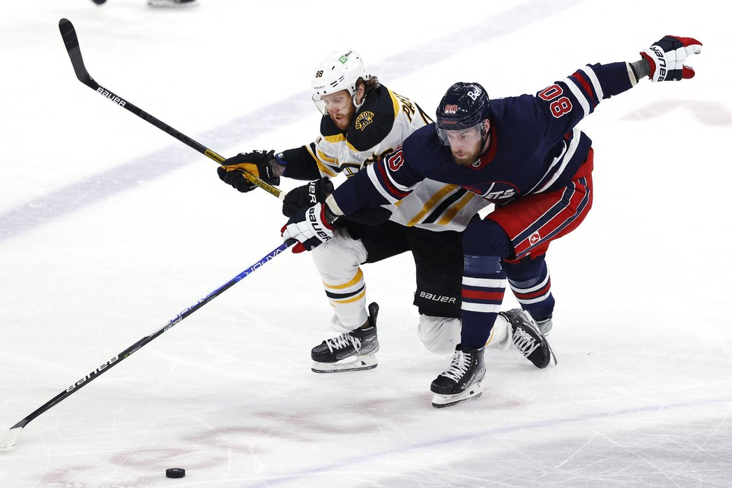 David Pastrňák v 500. zápase v NHL tentokrát nebodoval
