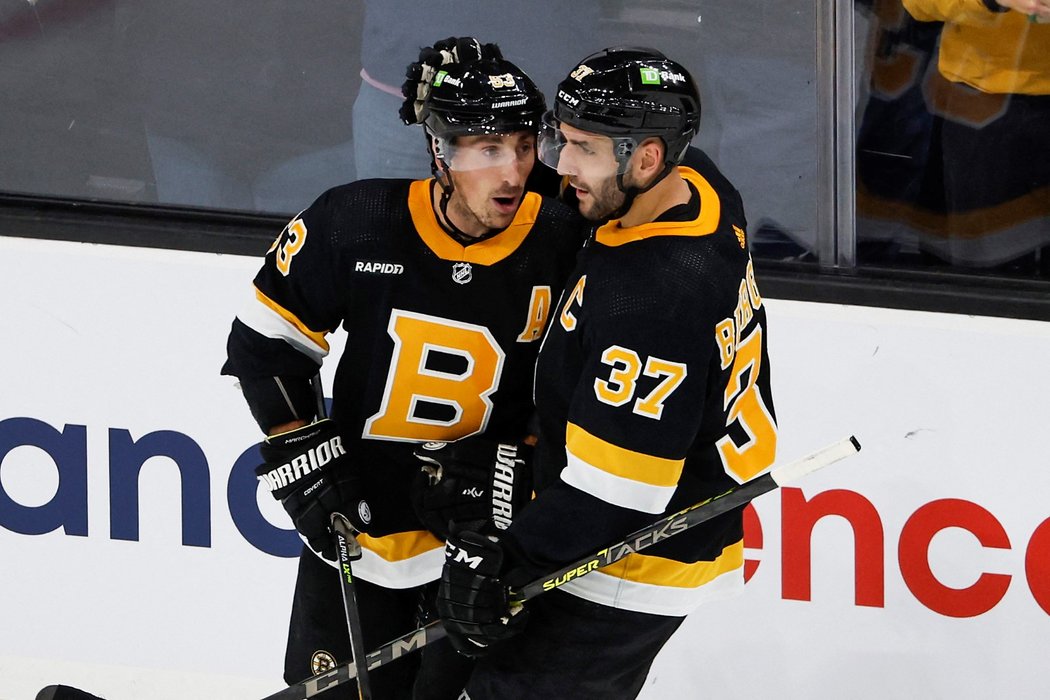 Hvězdy Bruins Brad Marchand a Patrice Bergeron angažmá Mitchella Millera odsuzuje