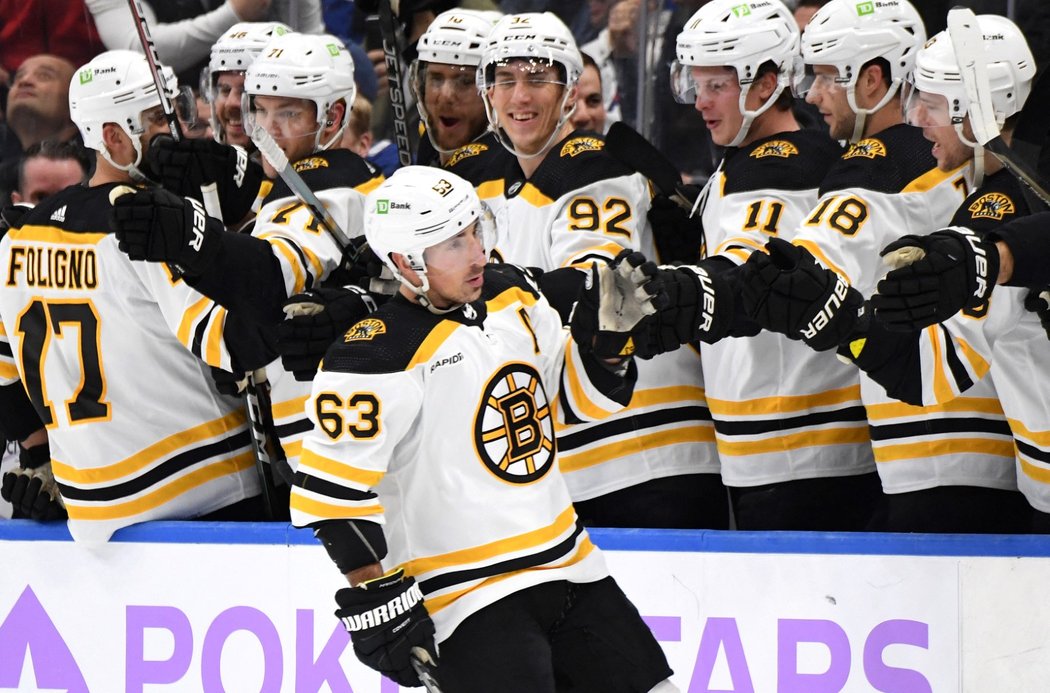 Bruins začali sezonu ve velkém stylu a patří k tomu nejlepšímu v NHL