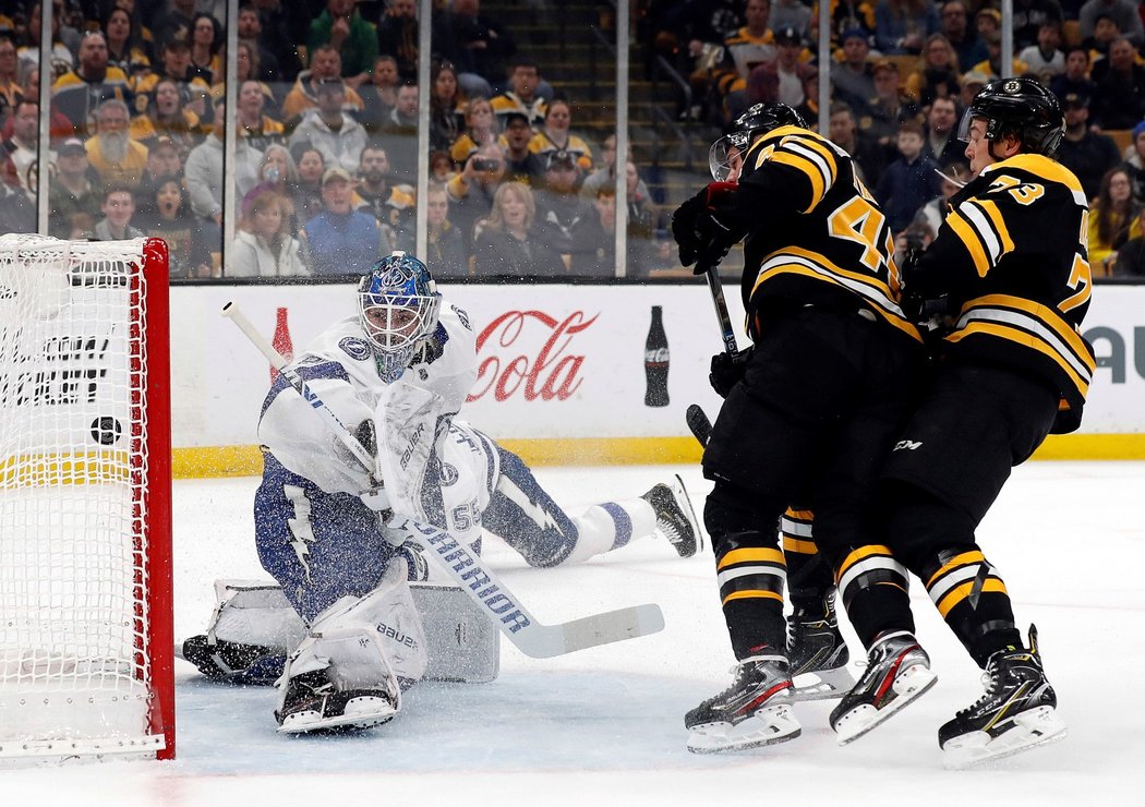 Hokejisté Bostonu Bruins prohráli s Tampou Bay 3:6