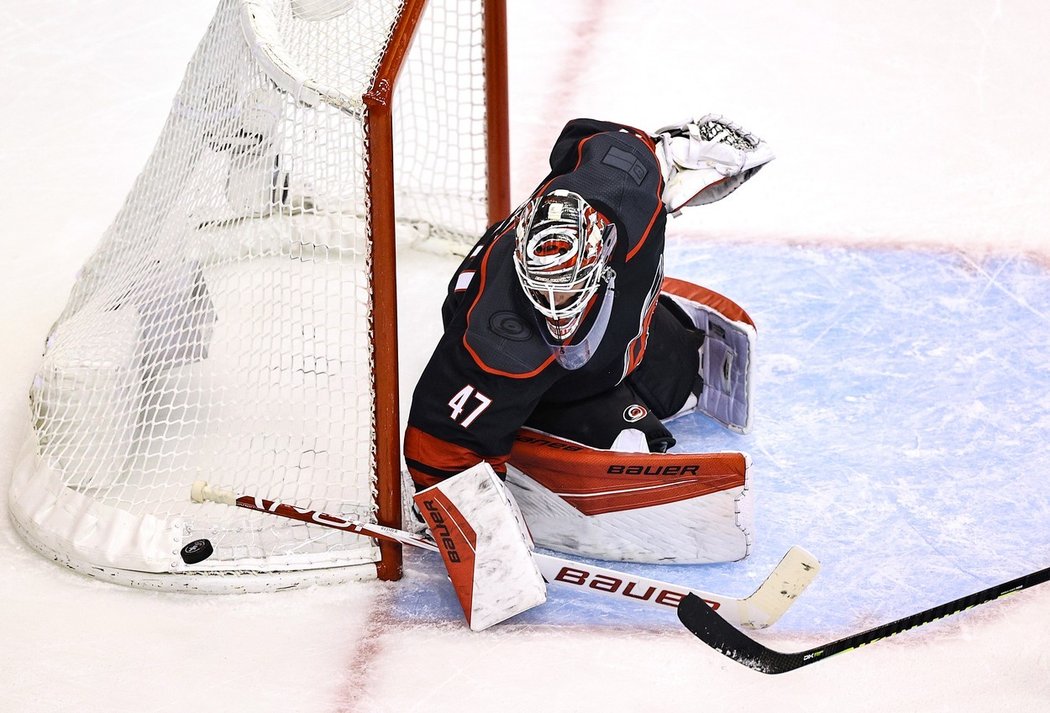 V brance Hurricanes nastoupil James Reimer, který dostal přednost před Petrem Mrázkem.