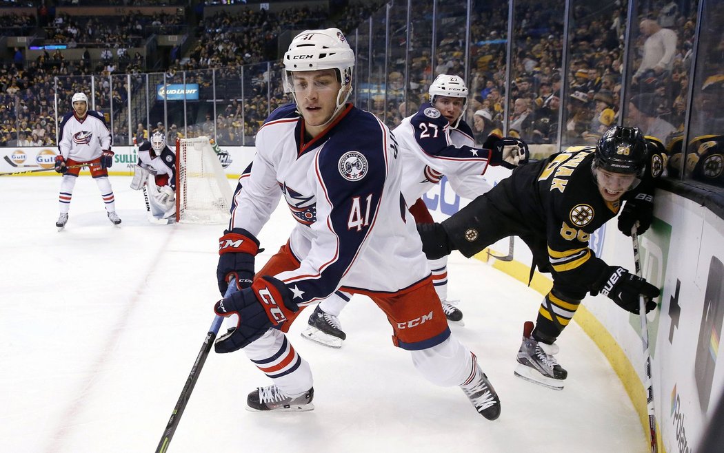 David Pastrňák dobře ví, jak pruží mantinely v domácí TD Garden v Bostonu