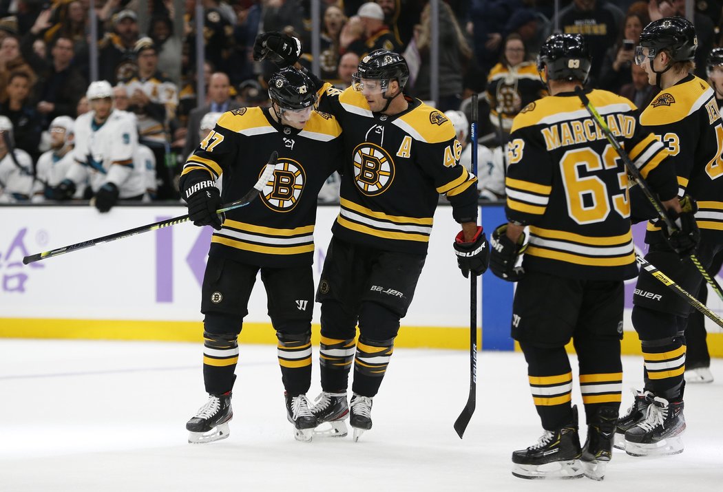 David Krejčí se do sestavy Bruins vrátil dvěma body