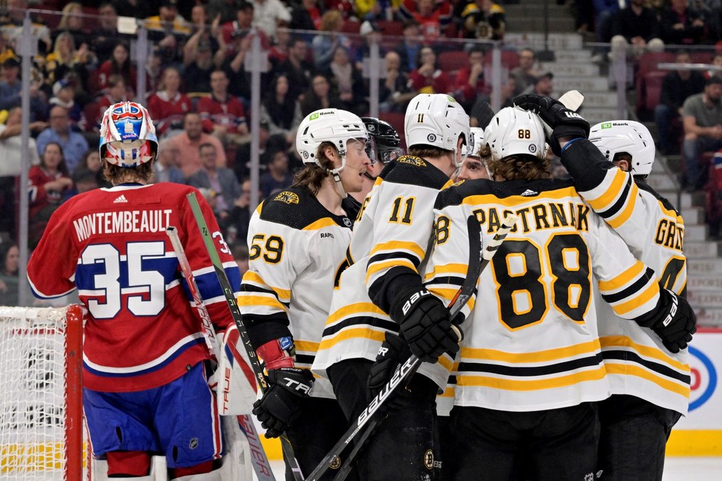 Boston v přestřelce na úvod základní části NHL udolal Montreal