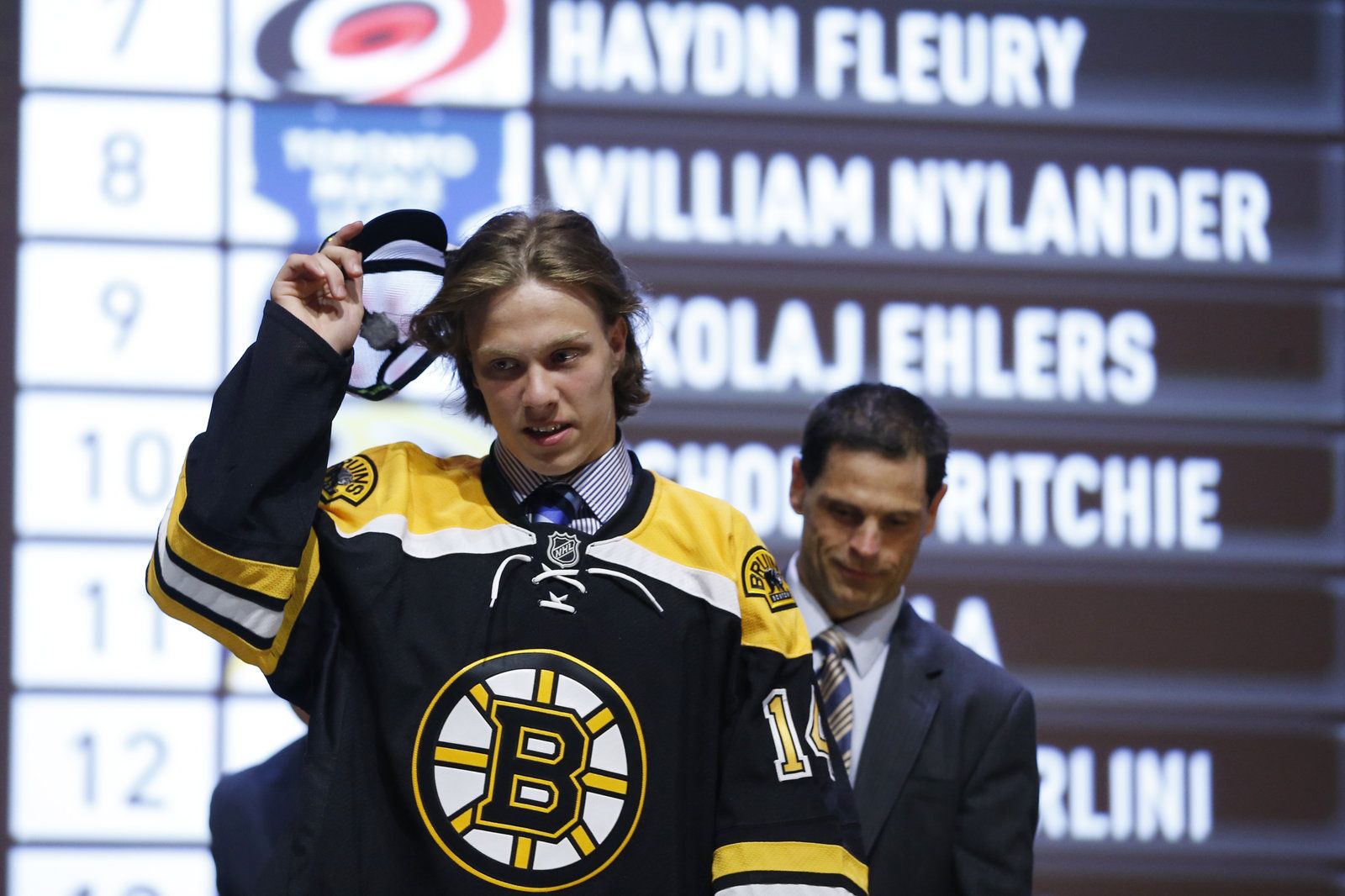 Davida Pastrňáka si vybral Boston. Davida Pastrňáka si vybral Boston.