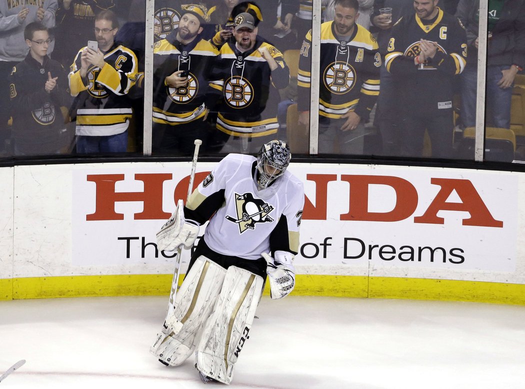 Marc-Andre Fleury to neměl v Bostonu jednoduché