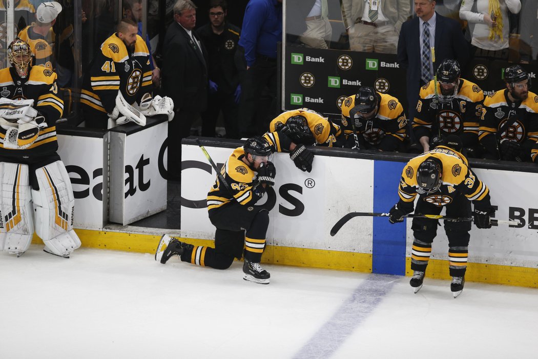 Je konec, Boston letos Stanley Cup nevyhraje