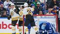 David Pastrňák se trefil proti Torontu