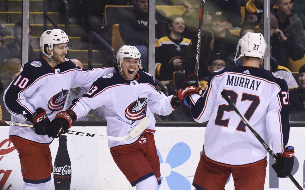 Blue Jackets zvítězili v osmém utkání po sobě a v Metropolitní divizi se bodově dotáhli na třetí Philadelphii.