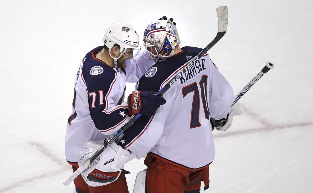 Blue Jackets zvítězili v osmém utkání po sobě a v Metropolitní divizi se bodově dotáhli na třetí Philadelphii.