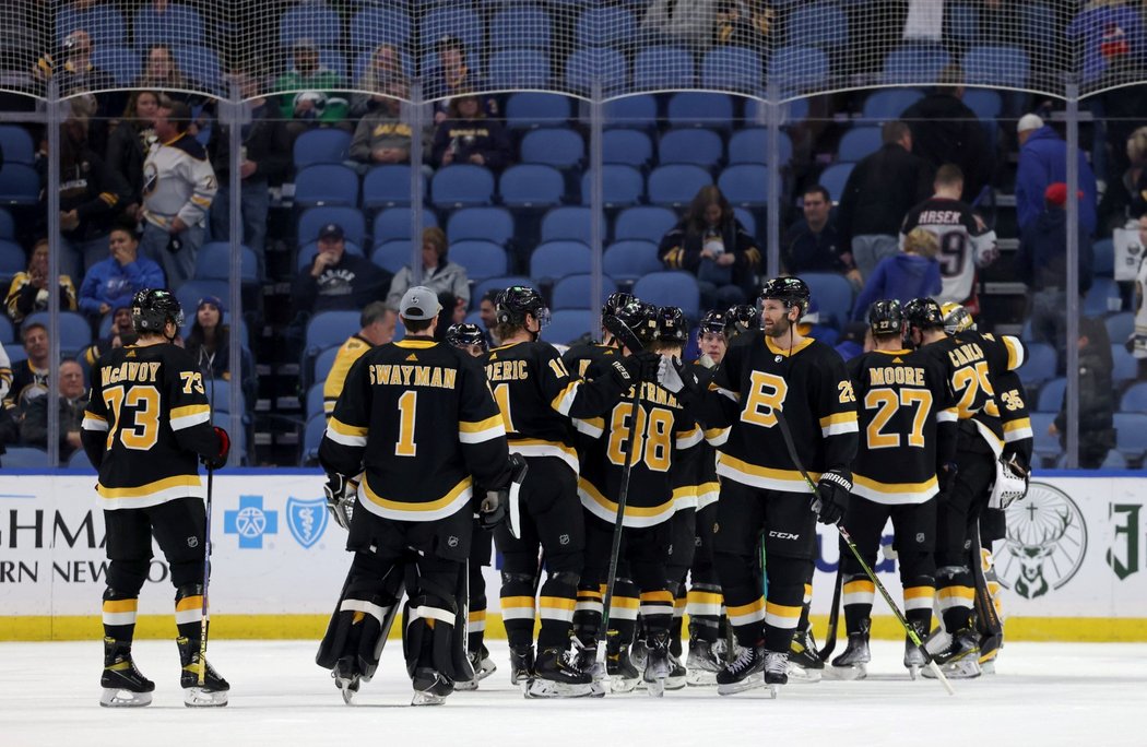 Boston vyhrál v Buffalu i díky brankám Davida Pastrňáka a Tomáše Noska