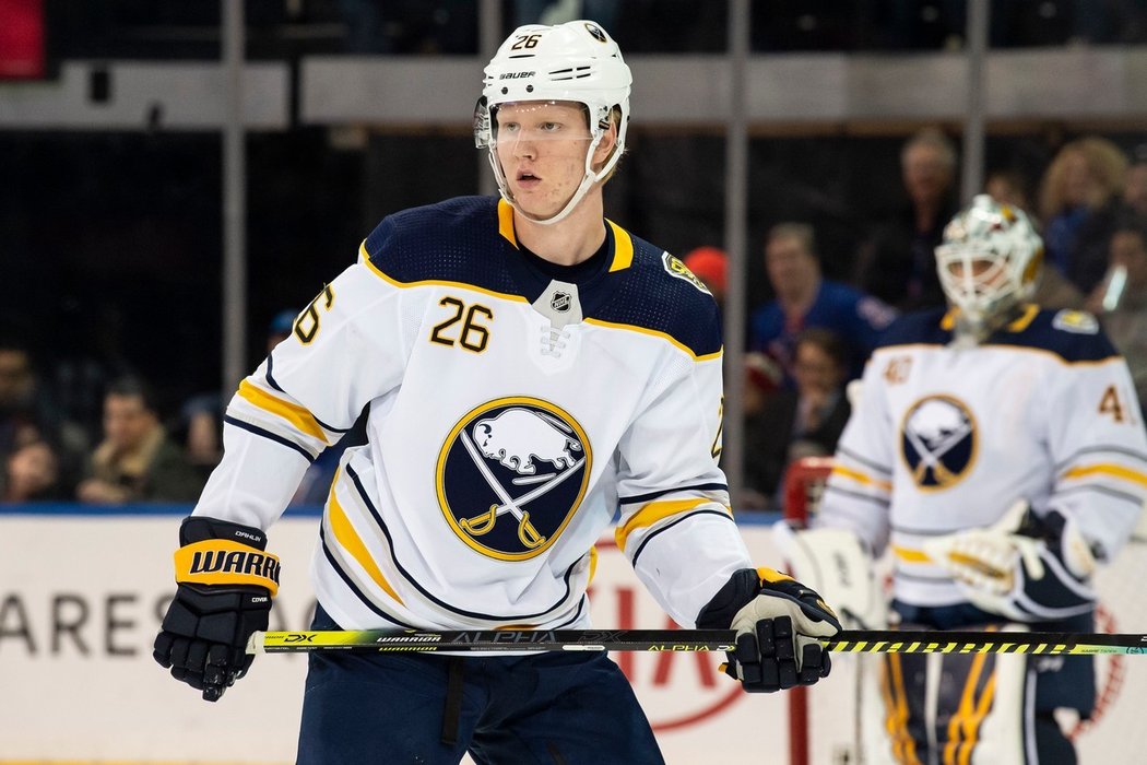 Rasmus Dahlin se v roce 2018 stal jedničkou draftu NHL, vybralo si ho Buffalo