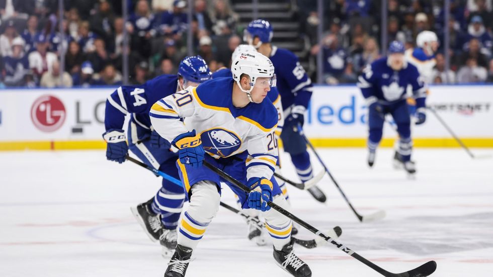 Jiří Kulich v utkání Buffala proti Torontu