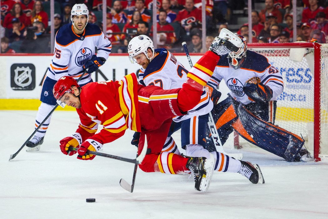 NHL čeká bitva o Albertu. V sérii Edmontou s Calgary jsou favority Flames