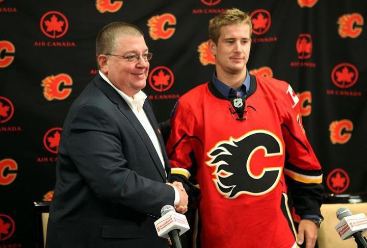 Roman Červenka poprvé navlékl dres Calgary Flames