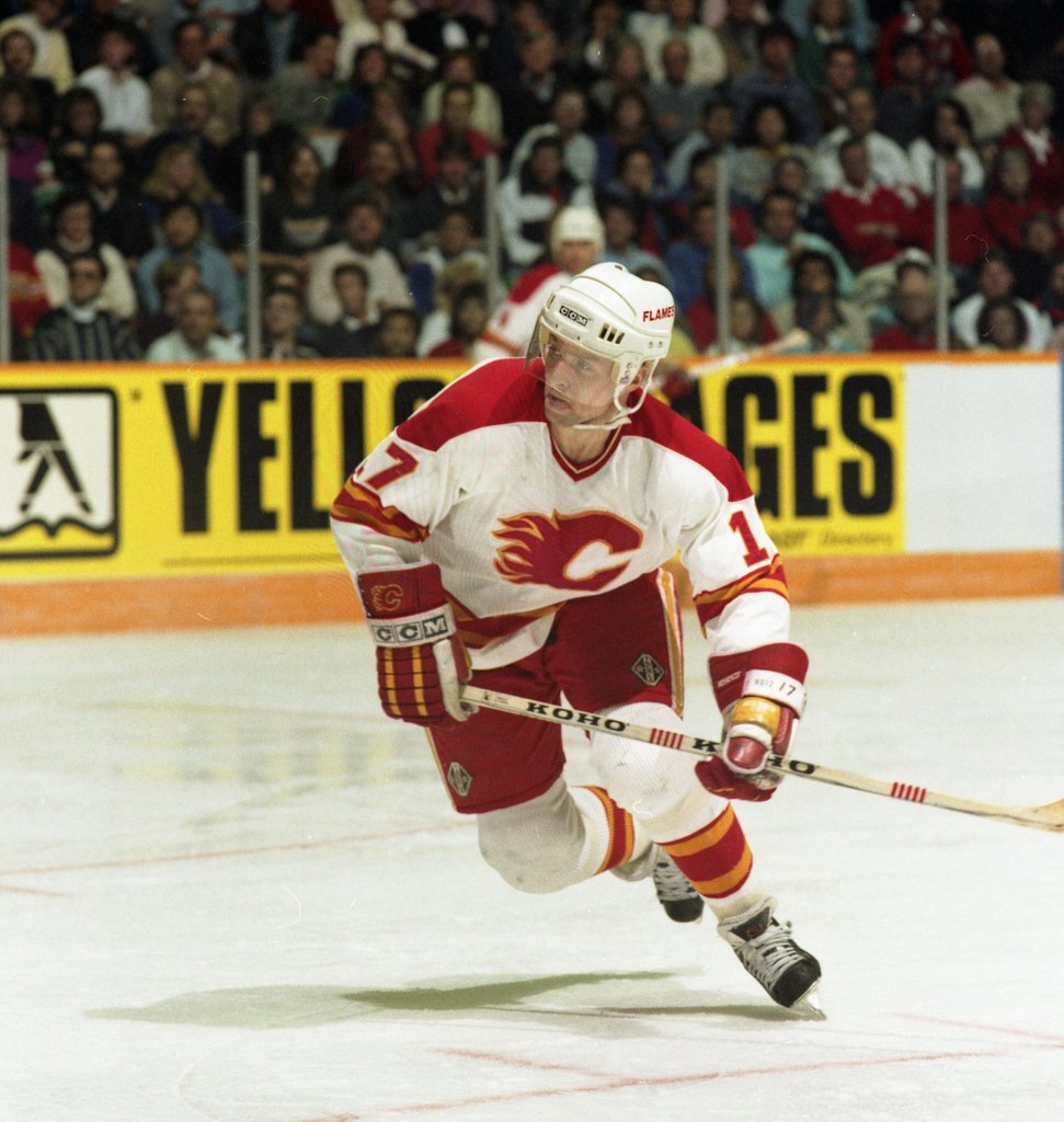 Čtyřgólový večer v NHL zažil z Čechů i útočník Jiří Hrdina v dresu Calgary