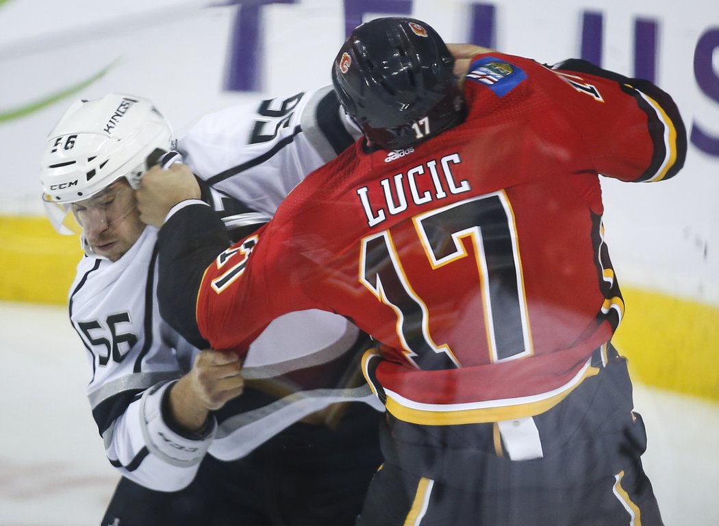 Milan Lucic vyzval k bitce Kurtise MacDermida z Los Angeles