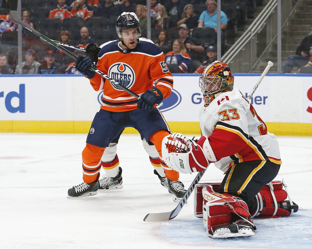 David Rittich z osmi střel Edmontonu inkasoval jediný gól